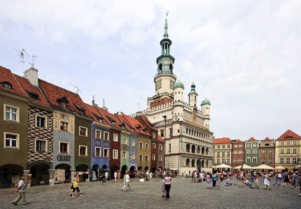 Podróż . Poznań. Stare miasto.